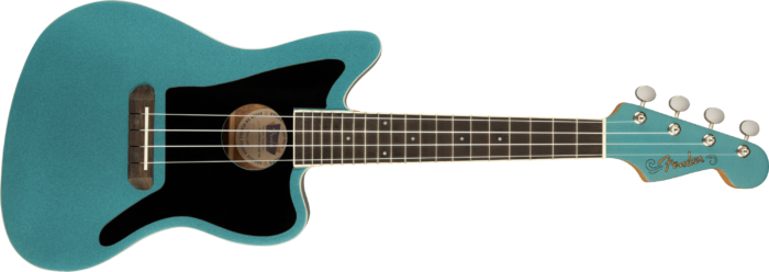 Fullerton Jazzmaster® Uke - Tidepool / Walnut / Mahogany