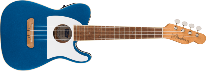 Fullerton Tele® Uke - Lake Placid Blue / Walnut / Spruce Top with Okoume Back and Sides