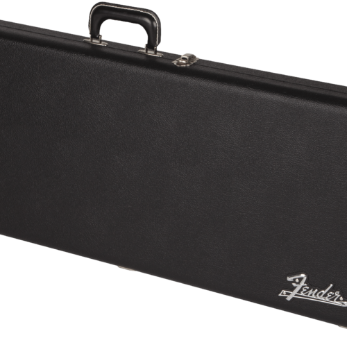 G&G Deluxe Hardshell Cases - Jaguar® /Jazzmaster® /Toronado® /Jagmaster™ - Black with Orange Plush Interior / Orange Plush