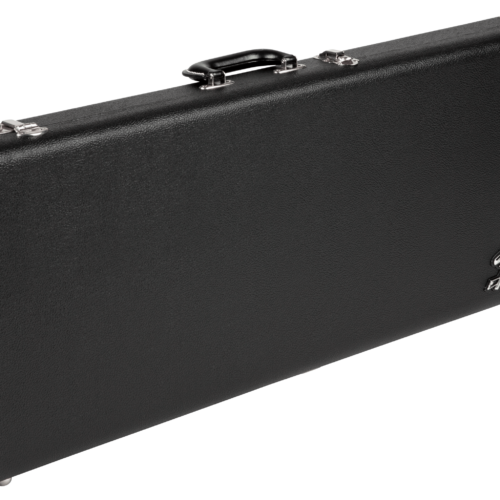 G&G Deluxe Hardshell Cases - Stratocaster®/Telecaster® - Black with Orange Plush Interior / Orange Plush