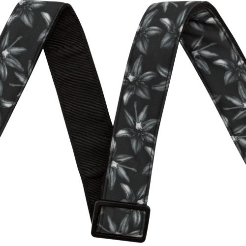 Hawaiian Straps - Black Floral / 2" (50.8 mm)