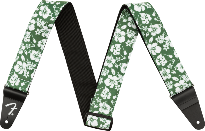 Hawaiian Straps - Green Floral / 2" (50.8 mm)