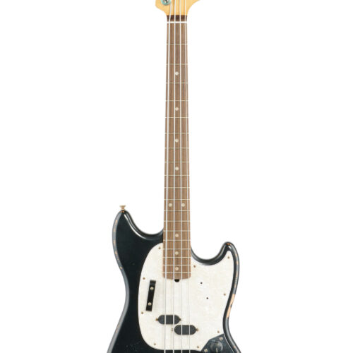 Fender JMJ Road Worn Mustang Bass Black W/B