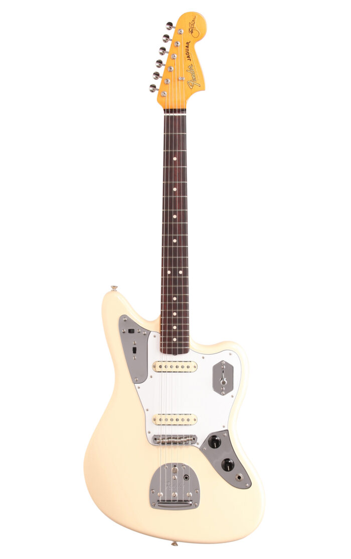 Fender Johnny Marr Jaguar Olympic White W/C