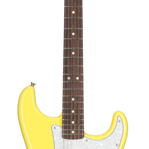 Fender LE Tom DeLonge Strat Graffiti Yellow W/B