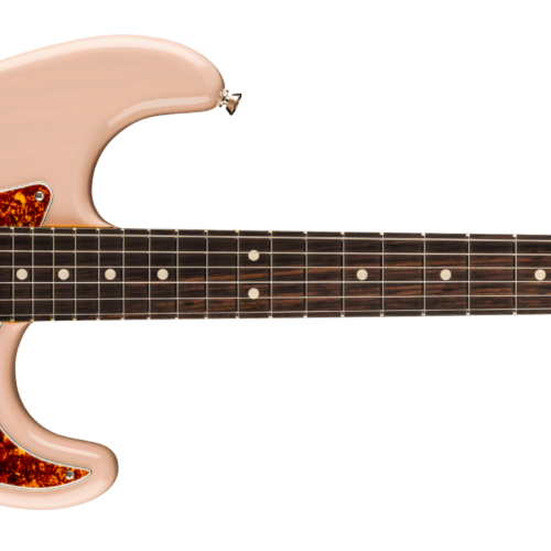 Limited Edition American Professional II Stratocaster® Thinline - Transparent Shell Pink / Rosewood / Semi-Hollow Ash