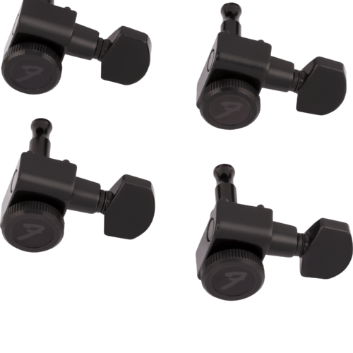 Locking Stratocaster®/Telecaster® Tuning Machine Sets - Black Chrome