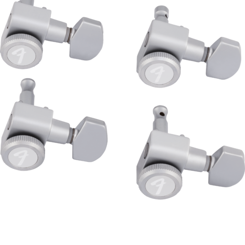 Locking Stratocaster®/Telecaster® Tuning Machine Sets - Brushed Chrome