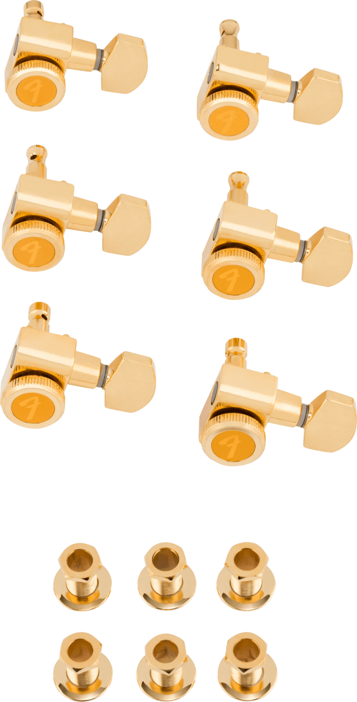 Locking Stratocaster®/Telecaster® Tuning Machine Sets - Gold