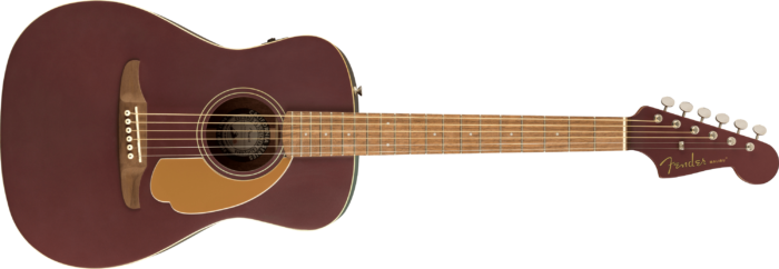 Malibu™ Player - Burgundy Satin / Walnut / Solid Spruce Top with Laminated Mahogany Back and Sides