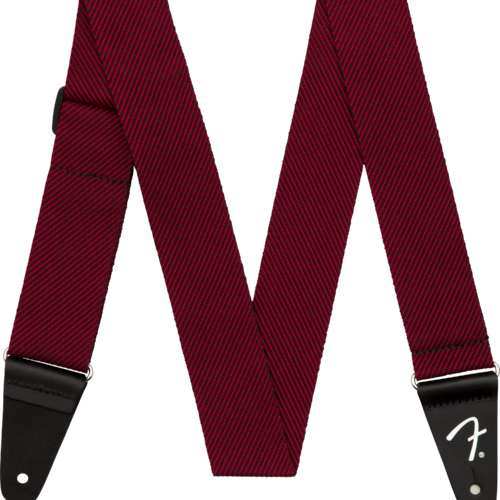 Modern Tweed Straps - Black and Red / 2" (50.8 mm)