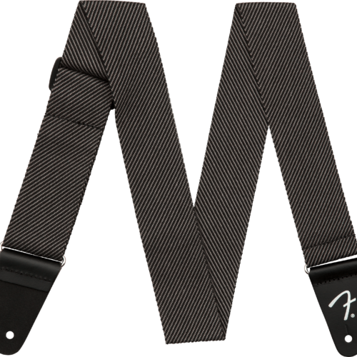 Modern Tweed Straps - Gray and Black / 2" (50.8 mm)