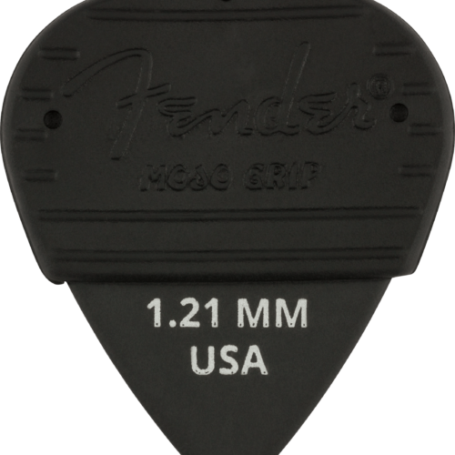 Mojo Grip Dura-Tone® Delrin Picks - 3 Pack - Black / 1.21 mm