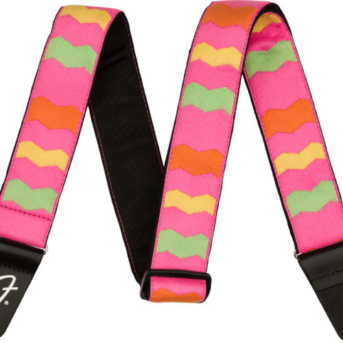MonoNeon Woven Neon Pink Strap