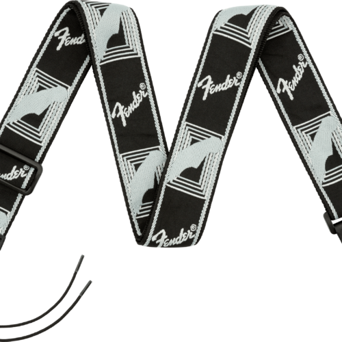 Monogrammed Straps - Black/Light Grey/Dark Grey / 2" (50.8 mm)