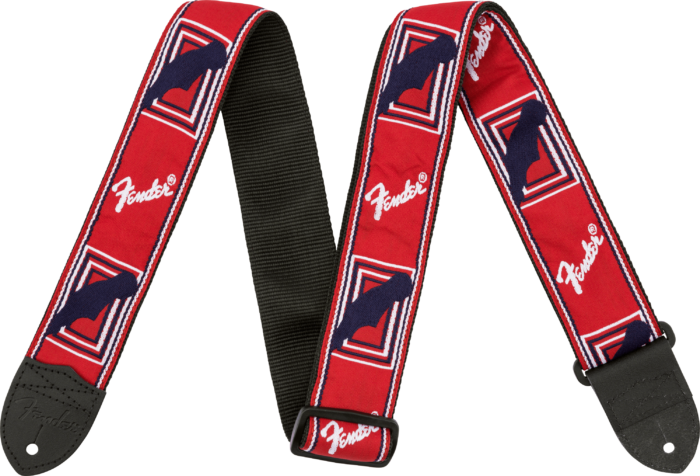 Monogrammed Straps - Red