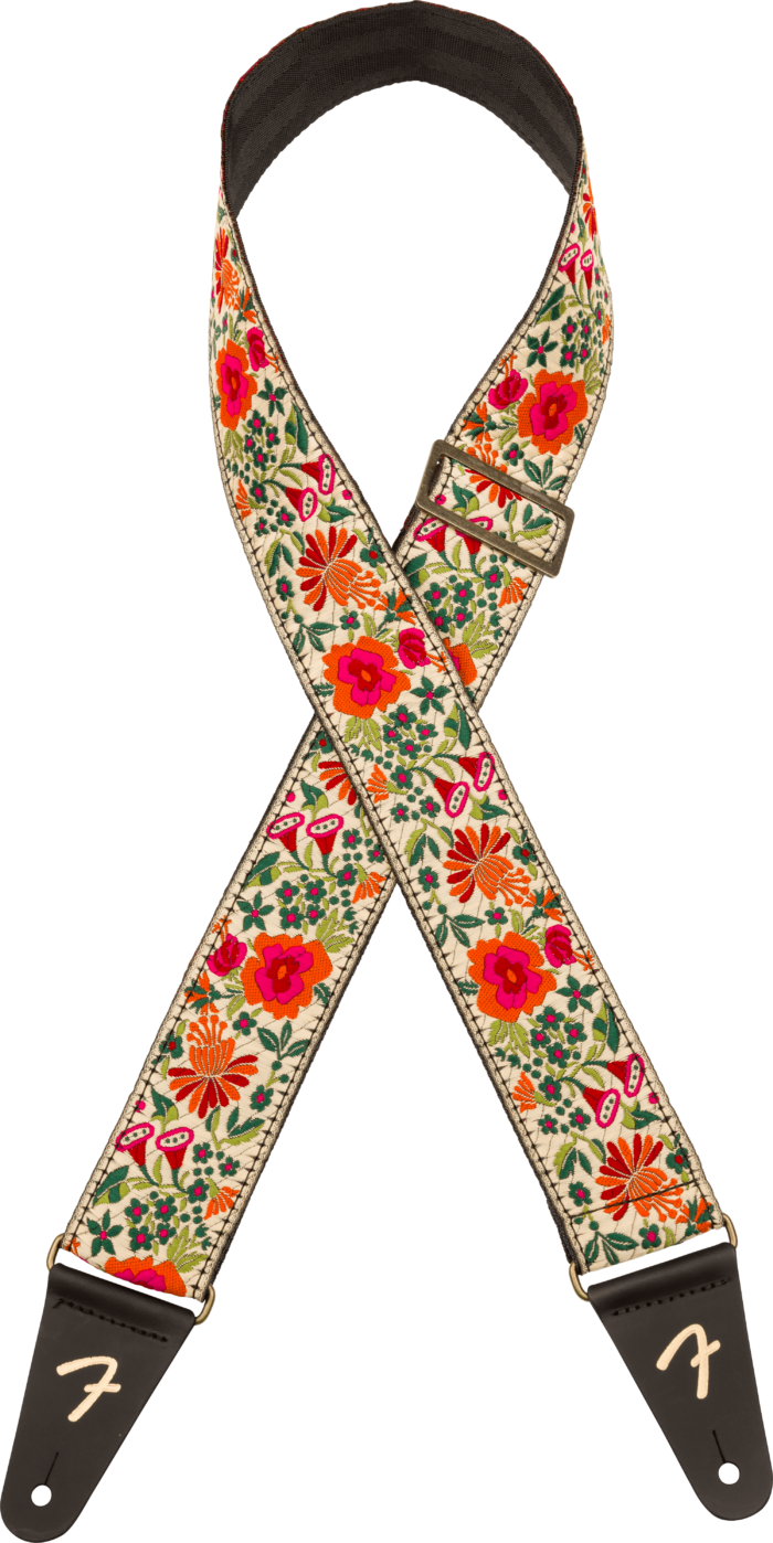 Mosaic Jacquard Straps - Cream / 2" (50.8 mm)