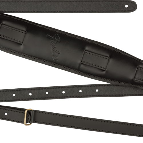Mustang™ Leather Saddle Straps - Black / 2.25" (5.72 cm)