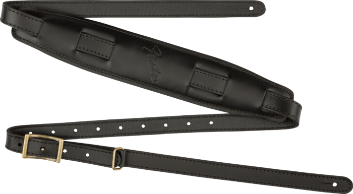 Mustang™ Leather Saddle Straps - Black / 2.25" (5.72 cm)