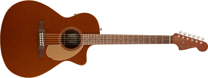 Newporter™ Player - Rustic Copper / Walnut / Solid Spruce Top with Laminated Mahogany Back and Sides