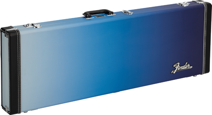 Ombré Strat/Tele Case - Blue / Poodle Plush