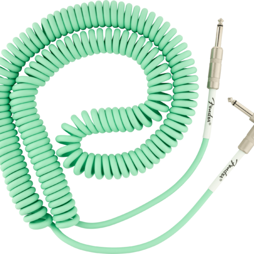 Original Series Coil Instrument Cables - Surf Green / 30 ft (Str/Ang) / Straight/Angle