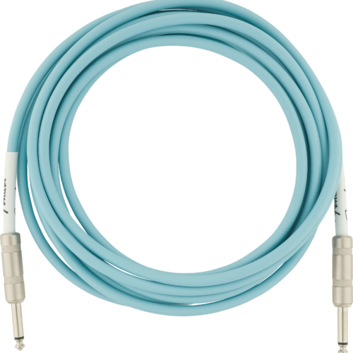 Original Series Instrument Cables - Daphne Blue / 15 ft (Str/Str) / Straight/Straight