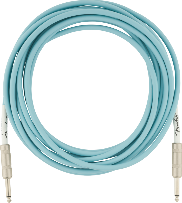Original Series Instrument Cables - Daphne Blue / 18.6 ft (Str/Str) / Straight/Straight