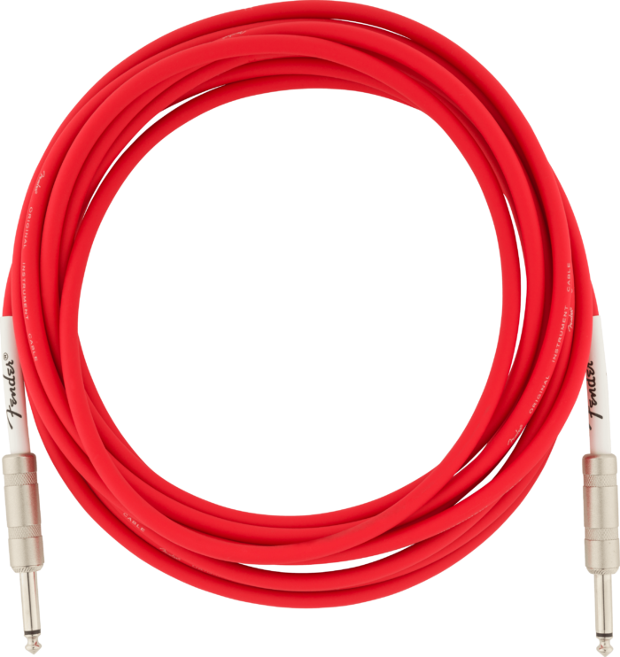 Original Series Instrument Cables - Fiesta Red / 18.6 ft (Str/Str) / Straight/Straight