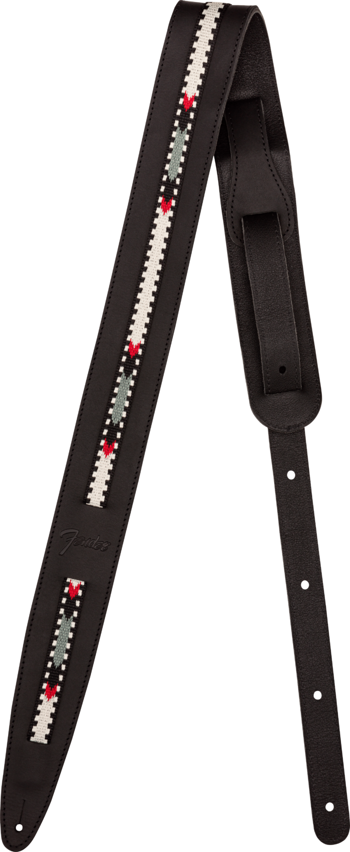 Paramount Acoustic Leather Straps - Black / 2" (50.8 mm)