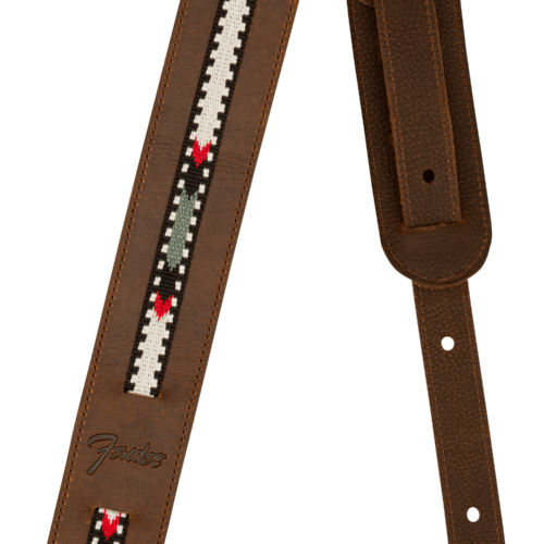 Paramount Acoustic Leather Straps - Brown / 2" (50.8 mm)