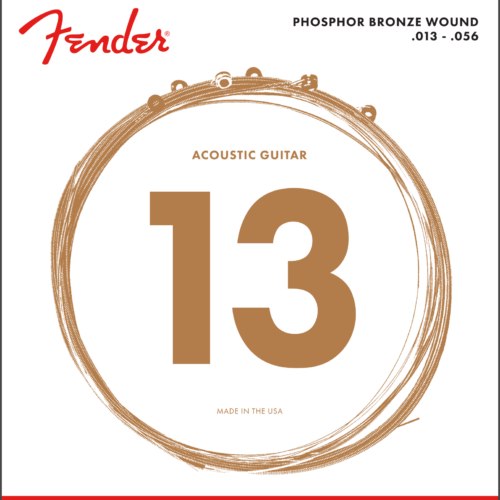Phosphor Bronze Acoustic Guitar Strings - .013-.056