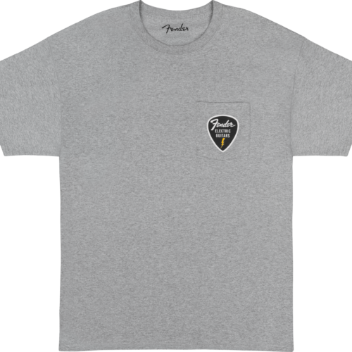 Fender® Pick Patch Pocket Tees - Athletic Gray / XXL