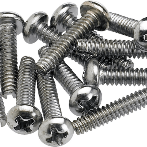 Pickup and Selector Switch Mounting Screws (12) - Chrome