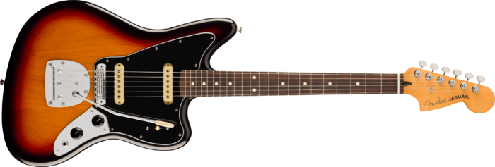 Player II Jaguar® - 3-Color Sunburst / Slab Rosewood / Alder