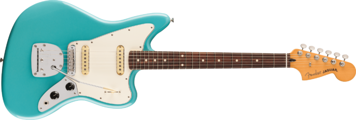 Player II Jaguar® - Aquatone Blue / Slab Rosewood / Alder