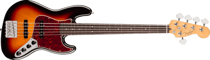 Player II Modified Active Jazz Bass® V - 3-Color Sunburst / Rosewood / Alder