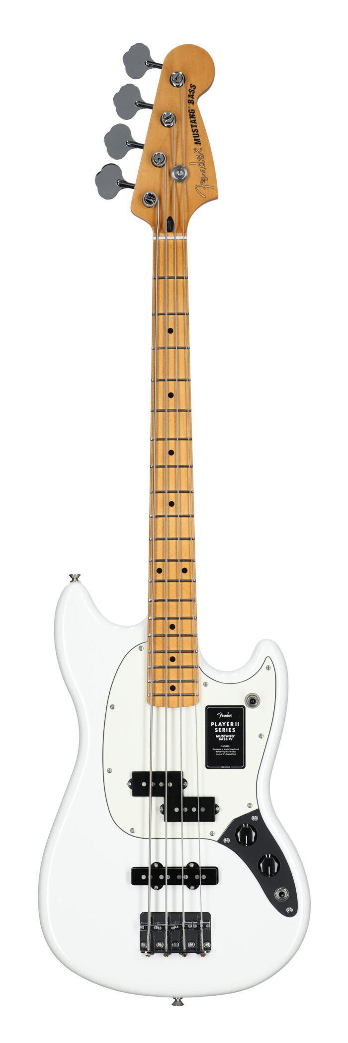 Fender Player II Mustang Bass PJ MN Polar White