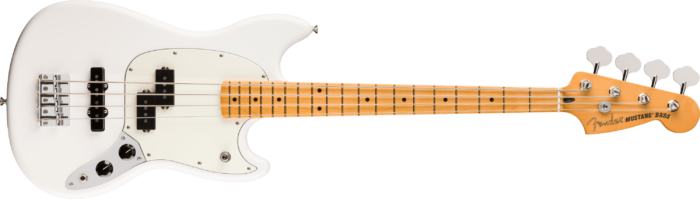 Player II Mustang® Bass PJ - Polar White / Maple / Alder