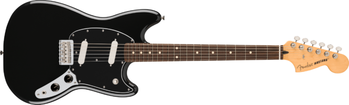 Player II Mustang® - Black / Slab Rosewood / Alder