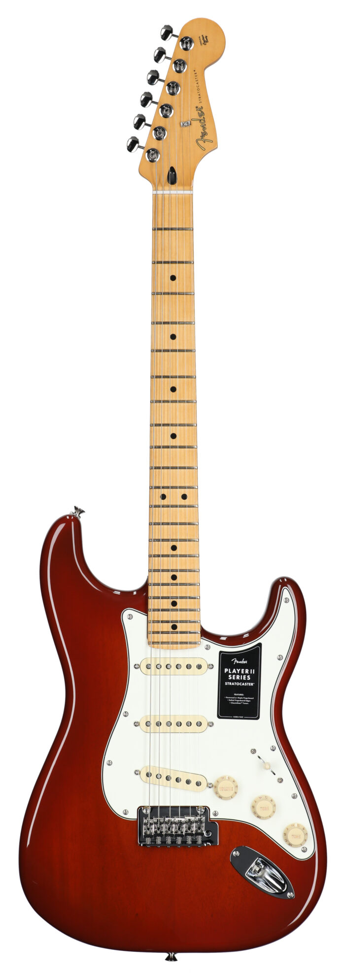 Fender Player II Strat Chamb Mahog MN Mocha Burst