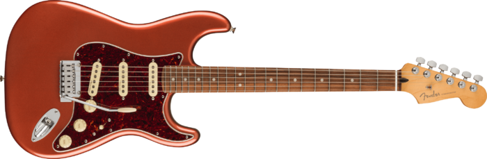 Player Plus Stratocaster® - Aged Candy Apple Red / Pau Ferro / Alder