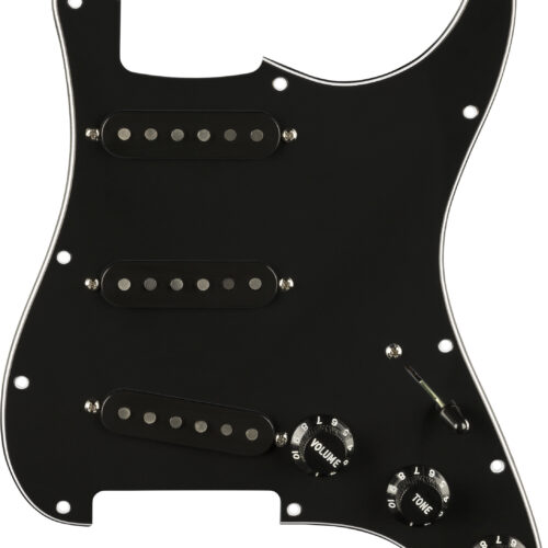 Fender Pre-Wired 59 Strat Pickguard 11 Hole Black