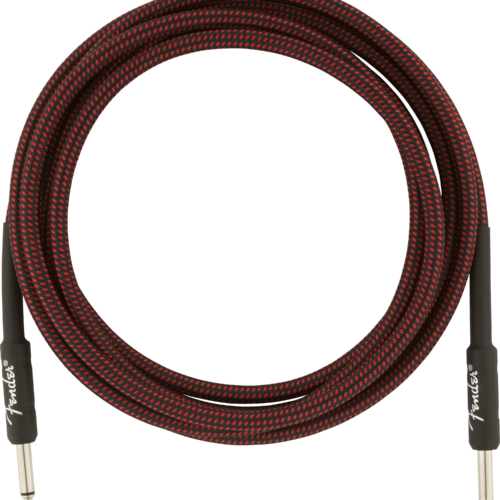 Professional Series Tweed Instrument Cables - Red Tweed / 10 ft (Str/Str) / Straight/Straight