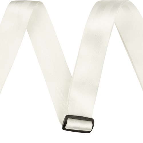 Seat Belt Straps - White / 2" (50.8 mm)
