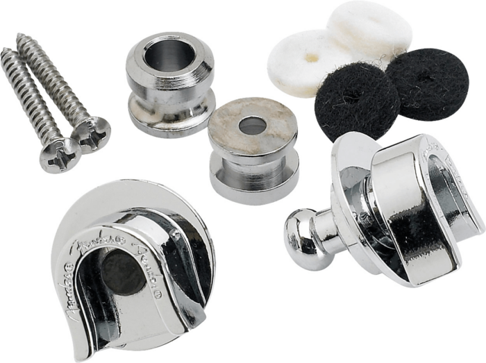 Fender® Security Strap Locks - Chrome