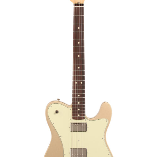 Fender Shiflett Tele Deluxe Shoreline Gold W/C
