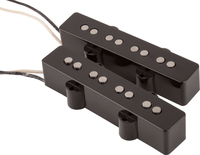 Custom Shop Custom '60s Jazz Bass Pickup Set - Black / Set