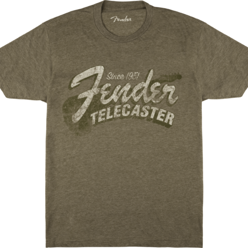 Fender® Since 1951 Telecaster™ T-Shirt - Military Heather Green / L