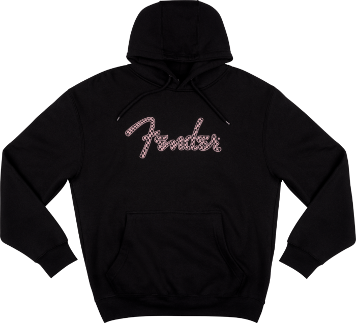 Fender® Spaghetti Logo Wavy Checker Hoodie
